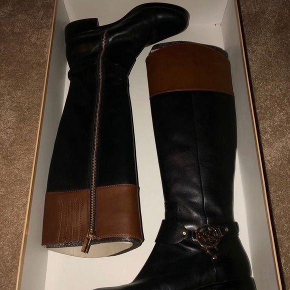 Michael Kors Calf High Boots - Picture 2 of 4